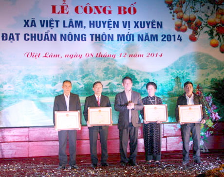 Việt Lâm (Hà Giang): Xã điểm đầu tiên về đích trước một năm