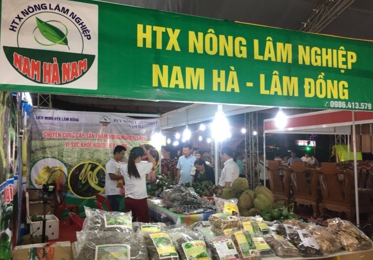 Lâm Đồng: Hợp tác xã Nông lâm nghiệp chủ động tìm kiếm thị trường cho nông sản địa phương