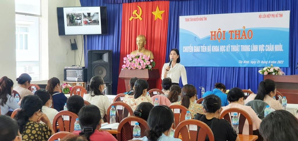 Tây Ninh: Hội thảo chuyển giao tiến bộ khoa học kỹ thuật trong lĩnh vực chăn nuôi