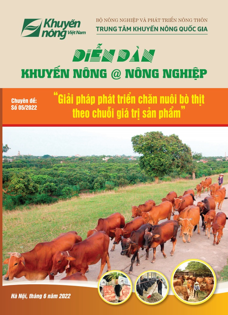 Tài liệu Diễn đàn Khuyến nông @ Nông nghiệp: Giải pháp phát triền chăn nuôi bò thịt theo chuỗi giá trị sản phẩm